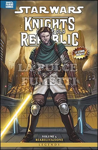 100% PANINI COMICS - STAR WARS - KNIGHTS OF THE OLD REPUBLIC 5: RIABILITAZIONE - LEGENDS